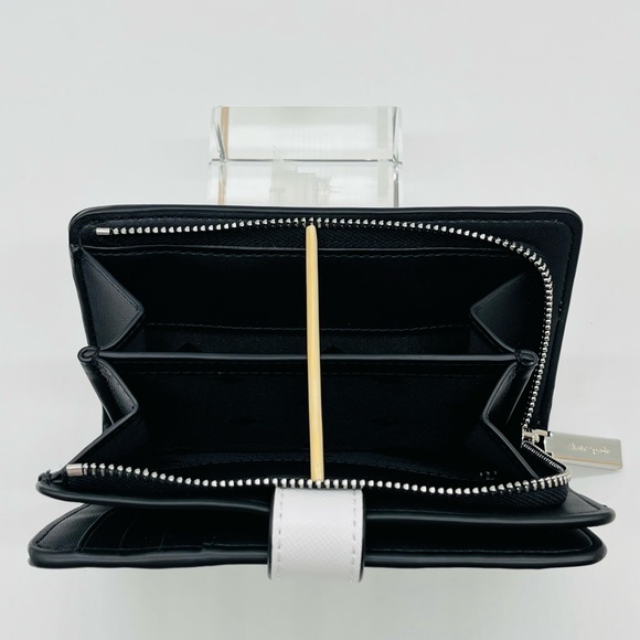 Kate Spade Medium Colorblock Compact Bifold Wallet - Picture 5 of 9